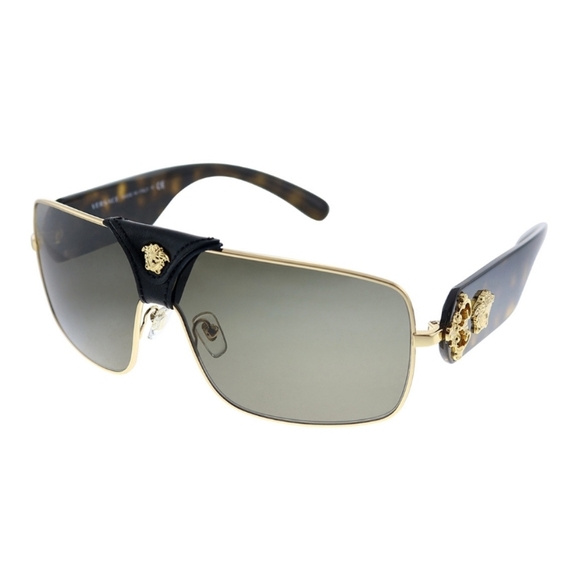💯% GENUINE VERSACE UNISEX LOGO FRAME SUNGLASSES - Picture 9 of 16